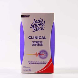 Antitranspirante Barra Clinical Stress D 45 Gramos