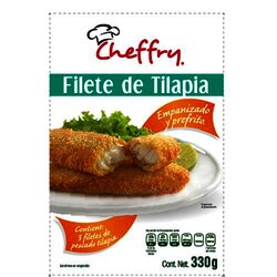 Filete De Tilapia Empanizado 330 Gramos