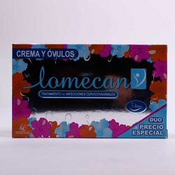 Lomecan Duo 3 Ovulos Y Crema 20 Gramos