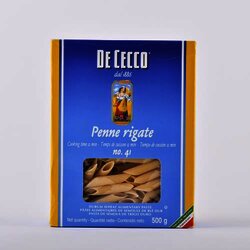 Pasta Para Sopa Penne Rigate De Semo 500 Gramos