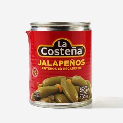 Chile Jalapeño Lata Entero 240 Gramos