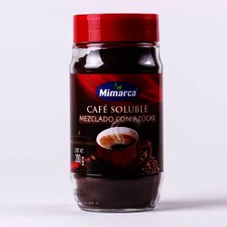 Cafe Soluble Azucar 200 Gramos