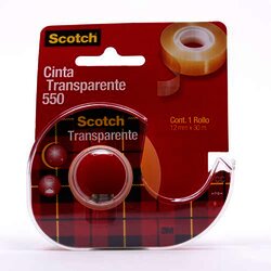 Cinta Con Despachador Scotch 12x33 Tran 1 Pieza
