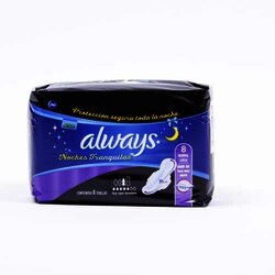 Toalla Alas Active Nocturna Super 8 Pieza