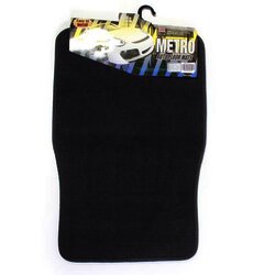 Set De 4 Tapetes Para Carro Carbon 1 Pieza