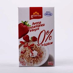 Avena Instantanea 0% Azucar Fresa. 280 Gramos