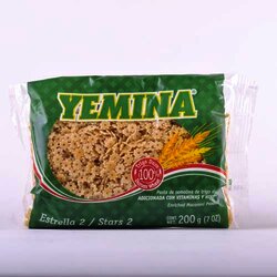 Pasta Para Sopa Estrella Chica 200 Gramos