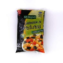 Guarnicion De Verduras 400 Gramos