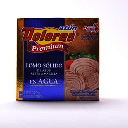 Atun Solido Premium Agua 140 Gramos