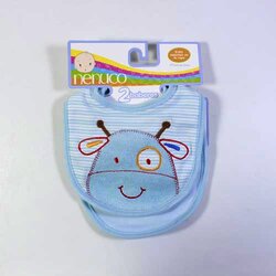 Babero Bordado 2 Pieza